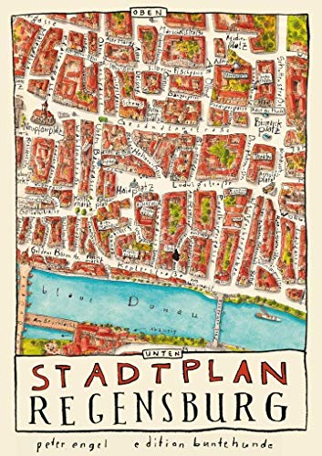 Stadtplan Regensburg von edition buntehunde